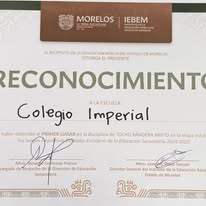 Reconocimiento Colegio Imperial